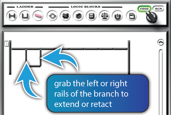 Parallel Branches - Extend or Retract